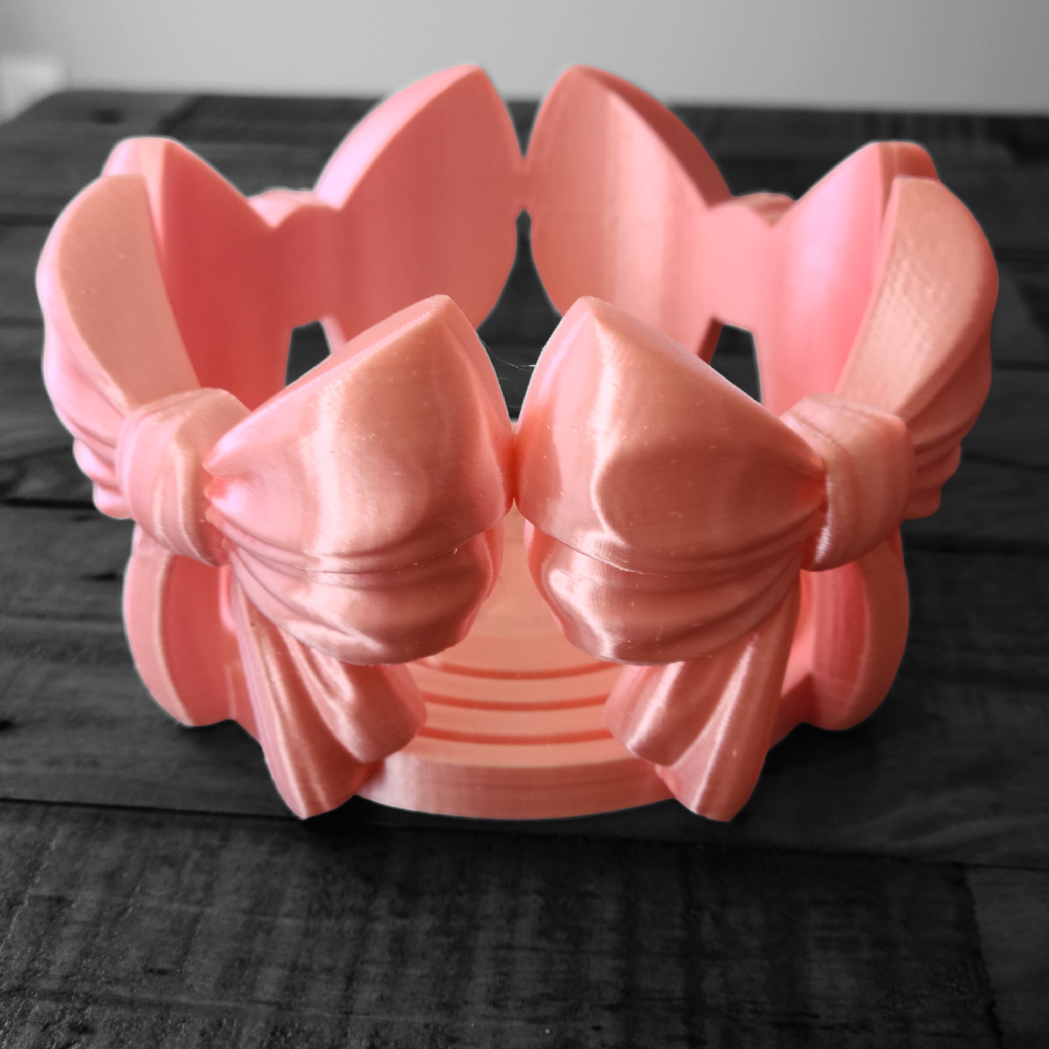 Bow Candle Holder